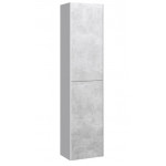 Комплект дверей шкафа-пенала Aqwella 5 Stars Mobi 35 см бетон светлый MOB0735BS