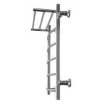 Полотенцесушитель с полкой Арго Классик 2 30х80 1" боковое справа м.р. 50 см 6 перекладин хром 14797 Полотенцесушитель с полкой Арго Классик 2 30х80 1" боковое справа м.р. 50 см 6 перекладин хром 14797