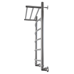 Полотенцесушитель с полкой Арго Классик 2 30х80 1" боковое справа м.р. 50 см 6 перекладин хром 14797 Полотенцесушитель с полкой Арго Классик 2 30х80 1" боковое справа м.р. 50 см 6 перекладин хром 14797