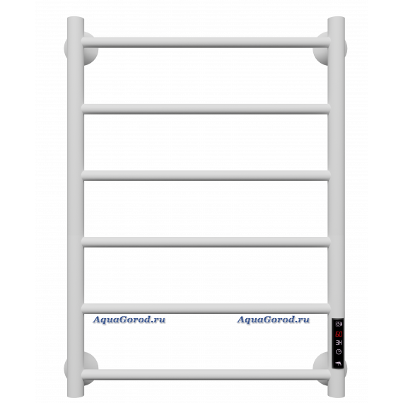 Полотенцесушитель электрический Арго Классика Гранд 50х80 правый 6 перекладин белый 15005
