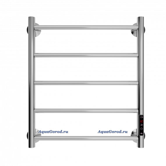 Полотенцесушитель электрический Арго Классика Гранд 50х60 правый 5 перекладин хром 15933