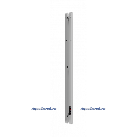 Полотенцесушитель электрический Арго Лео Квадро Гранд 2 9х120 правый 2 перекладины хром 16050