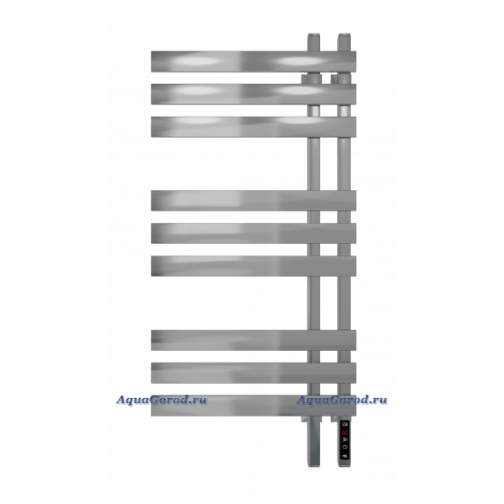 Полотенцесушитель электрический Арго Ницца-Э 50х100 кнопка правый 9 перекладин хром 10578