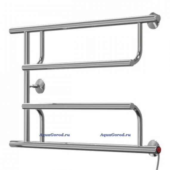 Полотенцесушитель электрический Арго Орион Империя 40х65 кнопка правый 4 перекладины хром 12781