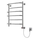 Полотенцесушитель электрический Арго Орион Сага 50х60 универсальный правый 6 перекладин белый 06722 Полотенцесушитель электрический Арго Орион Сага 50х60 универсальный правый 6 перекладин белый 06722