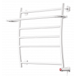 Полотенцесушитель электрический Арго Парус А 50х65 правый 6 перекладин белый 08845