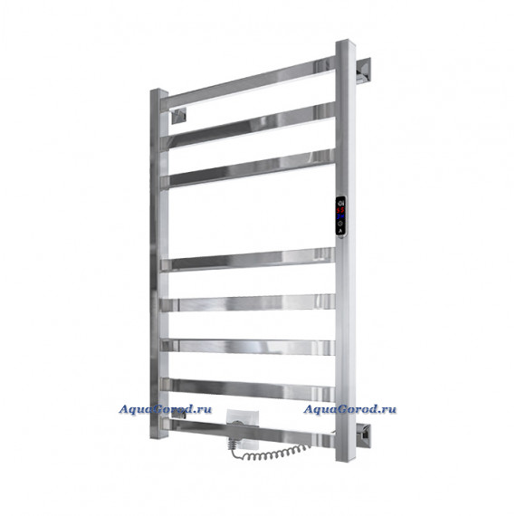 Полотенцесушитель электрический Арго Соло Квадро Гранд 50х80 правый 8 перекладин хром 15267