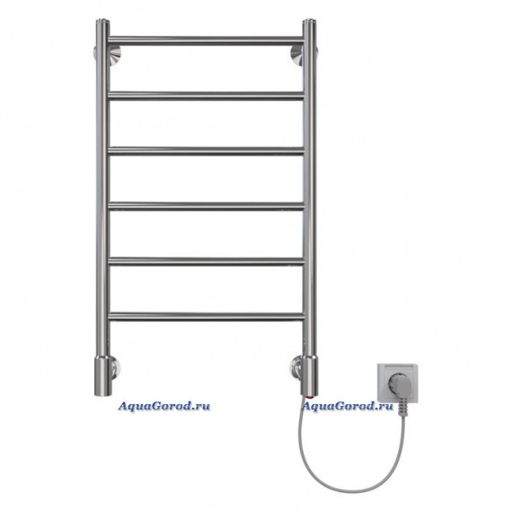 Полотенцесушитель электрический Арго Орион Лесенка 40х50 универсальный правый 5 перекладин хром 00042