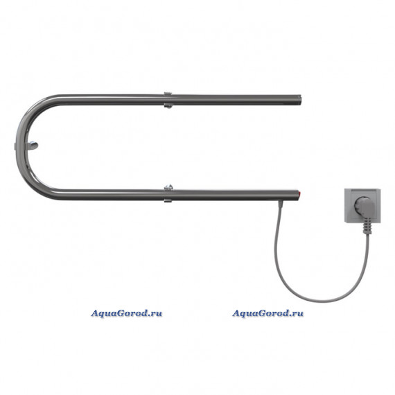 Полотенцесушитель электрический Арго Орион 50х20 П-образный универсальный белый 00118
