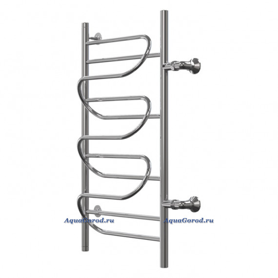 Полотенцесушитель Арго Ривьера Премиум Классик боковое подключение 50-100 см 1" 11 перекладин межосевое 50 см