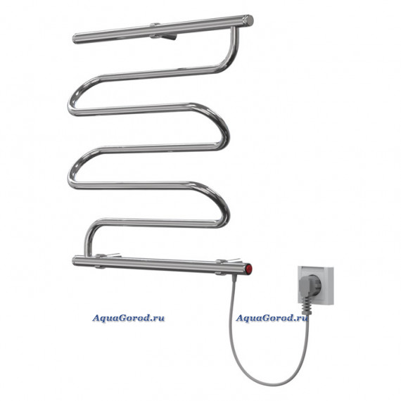 Полотенцесушитель Арго Каскад-Э 50-50 электрический 40 Вт скрытое подключение