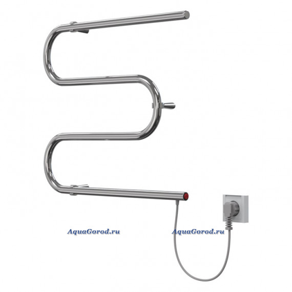 Полотенцесушитель электрический с полкой скрытое подключение