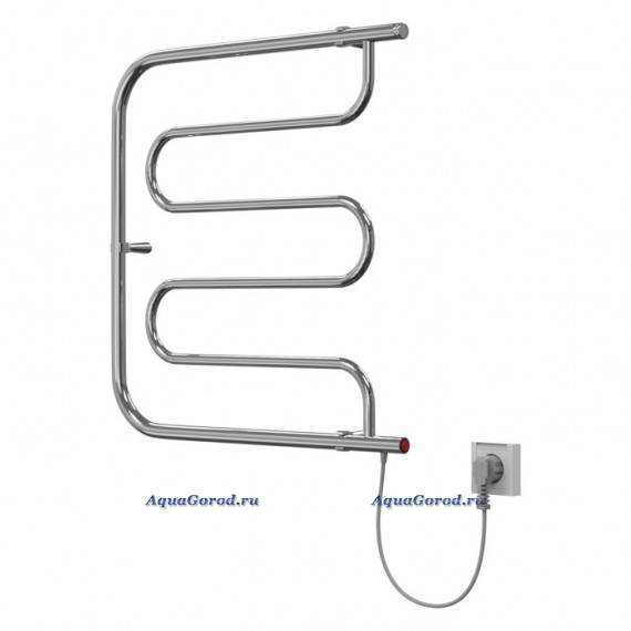 Полотенцесушитель Арго МП-Э 50-50 см электрический 50 Вт скрытое подключение