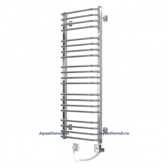 Полотенцесушитель Арго Твен 50-86 см 15 перекладин электрический ТЭН