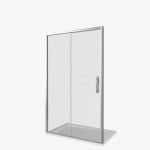 Душевая раздвижная дверь BAS Good Door Antares WTW-120-C-CH прозрачное стекло АН00002