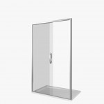 Душевая раздвижная дверь BAS Good Door Antares WTW-110-C-CH в нишу прозрачное стекло 110 см АН00001