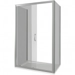 Душевое ограждение BAS Good Door Latte WTW+SP+SP-C-WE 70х110х70 прозрачное стекло ЛА00036/ЛА00008/ЛА00036