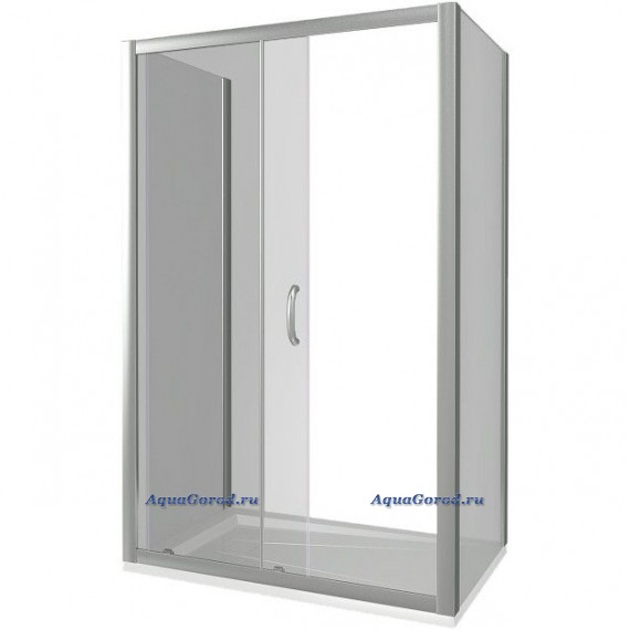 Душевое ограждение BAS Good Door Latte WTW+SP+SP-C-WE 70х110х70 прозрачное стекло ЛА00036/ЛА00008/ЛА00036