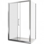 Душевое ограждение BAS Good Door Neo WTW+SP-C-CH 110х80 прозрачное стекло НЕ00004/НЕ00001 Душевое ограждение BAS Good Door Neo WTW+SP-C-CH 110х80 прозрачное стекло НЕ00004/НЕ00001
