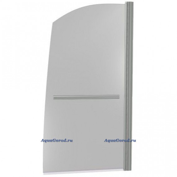 Шторка для ванны BAS Good Door.Screen R-HT-80-C-CH распашная с ручкой прозрачное стекло ПД00089