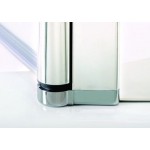 Шторка для ванны BAS Good Door.Screen R-HT-80-C-CH распашная с ручкой прозрачное стекло ПД00089