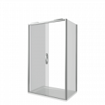 Душевое ограждение BAS Good Door Antares WTW+SP-C 120х90 АН00002/АН00008 прямоугольное раздвижное прозрачное стекло