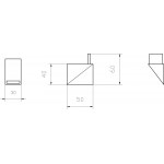 Крючок Boheme New Venturo 10316-CR