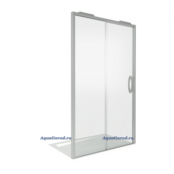 Душевая дверь BAS Good Door Antares WTW-140-C-CH в нишу раздвижная прозрачное стекло 140 см АН00004