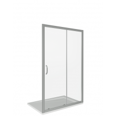 Душевая дверь в нишу BAS Good Door Infinity WTW-120-C-CH раздвижная прозрачное стекло ИН00026