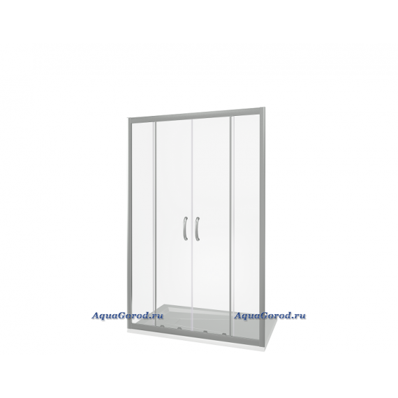Душевая дверь в нишу BAS Good Door Infinity WTW-TD-180-C-CH прозрачное стекло ИН00086
