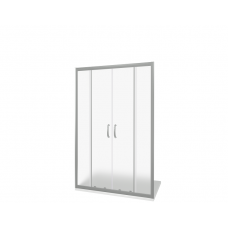 Душевая дверь в нишу BAS Good Door Infinity WTW-TD-170-G-CH двустворчатая стекло Грейп ИН00038