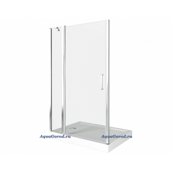 Душевая дверь BAS Good Door Pandora WTW-120-C-CH в нишу распашная прозрачное стекло 120 см