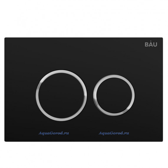 Кнопка смыва BAU Dream для инсталляции, черный матовый Q00005