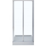 Дверь в нишу Aquanet Alfa 210022 складная, прозрачное стекло