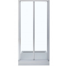 Дверь в нишу Aquanet Alfa 210022 складная, прозрачное стекло