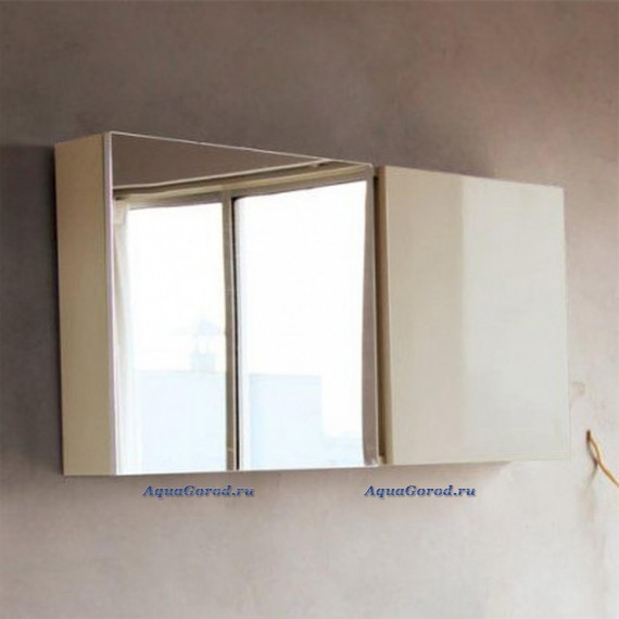 Зеркало-шкаф BelBagno Luce 100 бежевый 