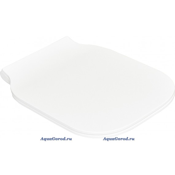 Сидение BelBagno Aldina белое с металлическими креплениями и с системой Soft close BB114SC