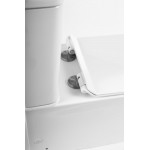 Унитаз-компакт BelBagno Ancona безободковый с полным примыканием к стене с горизонтальным выпуском BB1224CPR-P/BB1224T