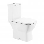 Унитаз-компакт BelBagno Lago безободковый с горизонтальным выпуском BB128CP/BB128T