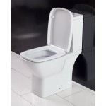 Унитаз-компакт BelBagno Lago безободковый с горизонтальным выпуском BB128CP/BB128T