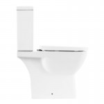 Унитаз-компакт BelBagno Lago безободковый с горизонтальным выпуском BB128CP/BB128T