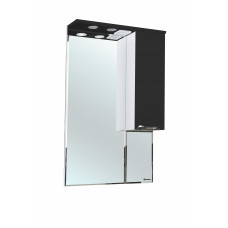 Зеркало-шкаф Bellezza Альфа 65 см левый или правый черный