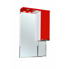 Зеркало-шкаф Bellezza Альфа 55 см левый или правый красный