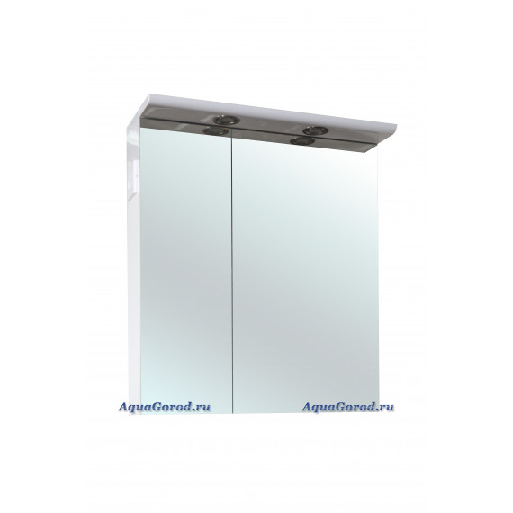 Зеркало-шкаф Bellezza Анкона 80 см белый