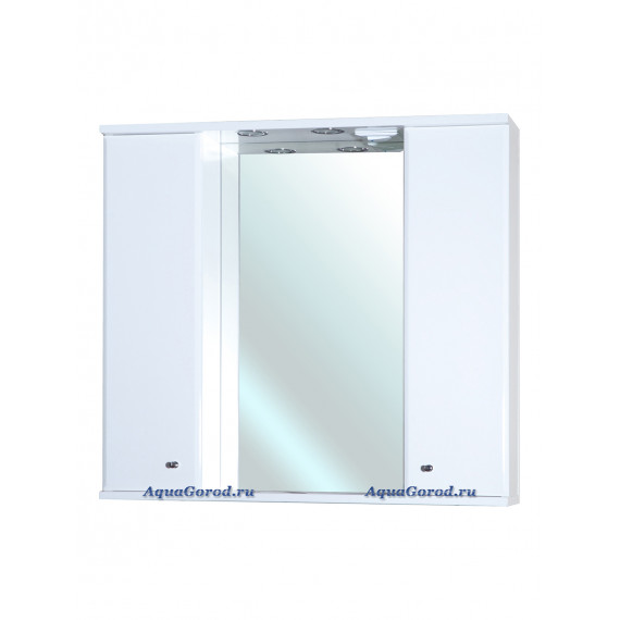 Зеркало-шкаф Bellezza Астра 80 см белый