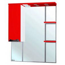 Зеркало-шкаф Bellezza Белла Люкс 75 см левый или правый красный