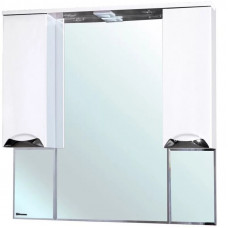 Зеркало-шкаф Bellezza Белла Люкс 105 см белый