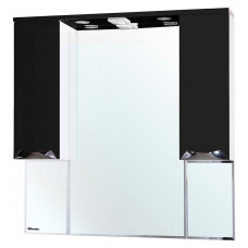 Зеркало-шкаф Bellezza Белла Люкс 105 см черный