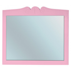 Зеркало Bellezza Эстель 80 см розовое