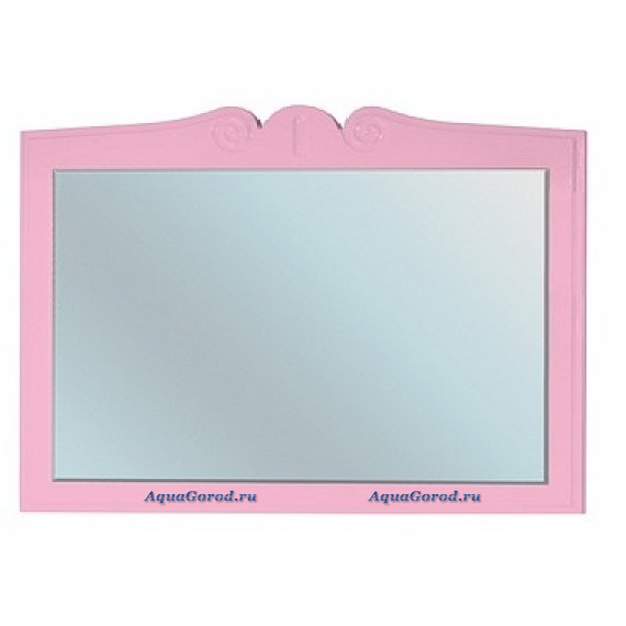 Зеркало Bellezza Эстель 100 см розовое